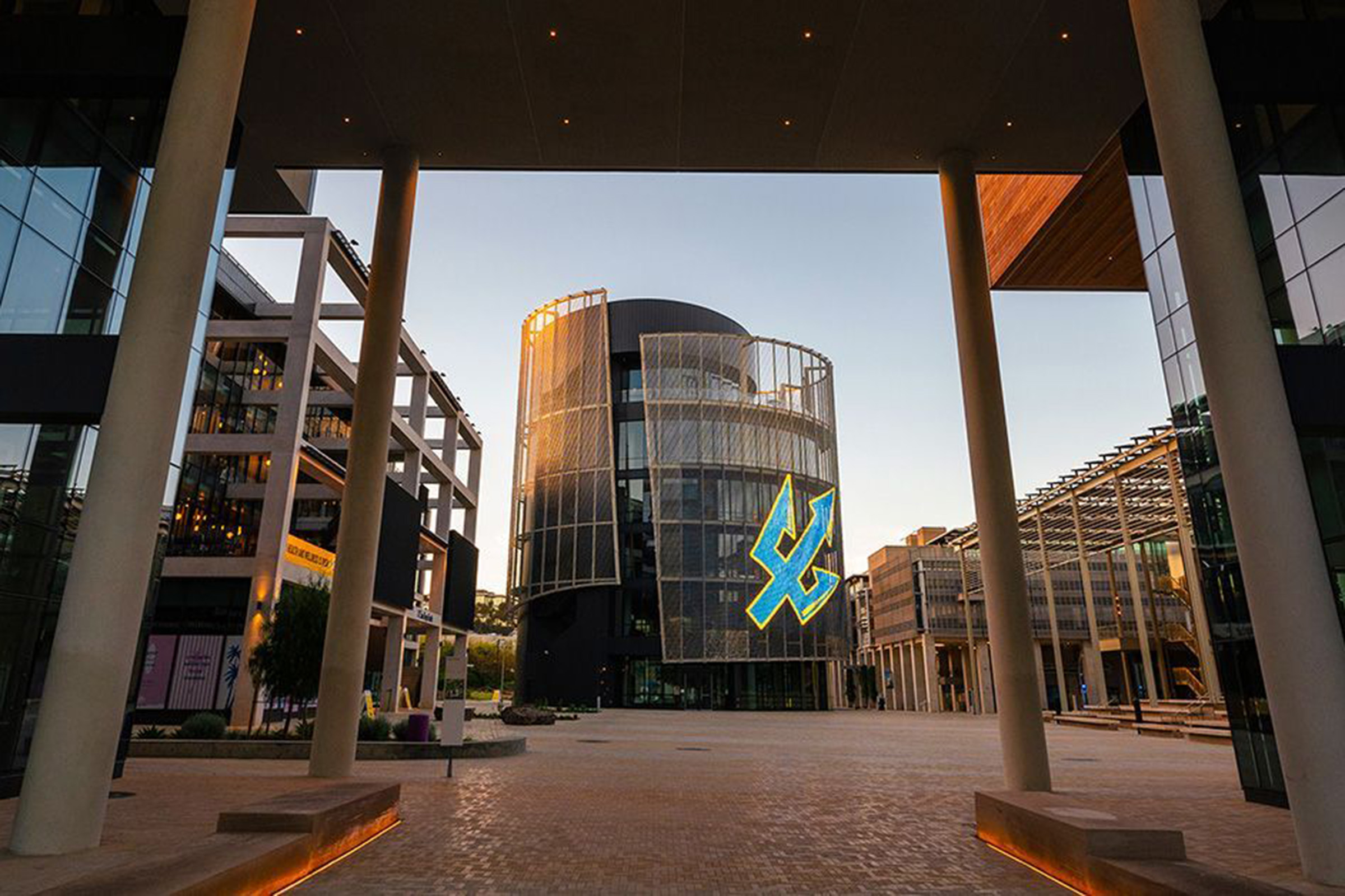 Exterior of Triton Center